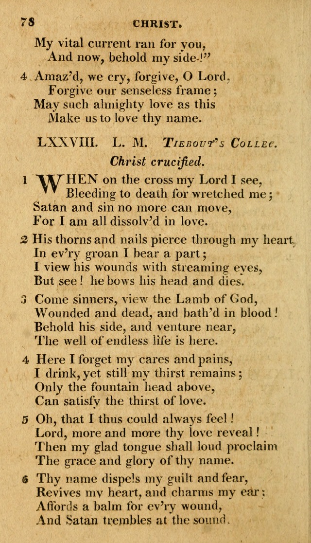 A Selection of Hymns and Spiritual Songs: in two parts, part I. containing the hymns; part II. containing the songs...(3rd ed. corr. and enl. by author) page 53