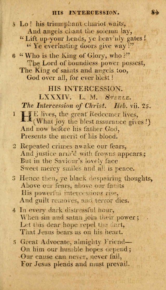 A Selection of Hymns and Spiritual Songs: in two parts, part I. containing the hymns; part II. containing the songs...(3rd ed. corr. and enl. by author) page 58