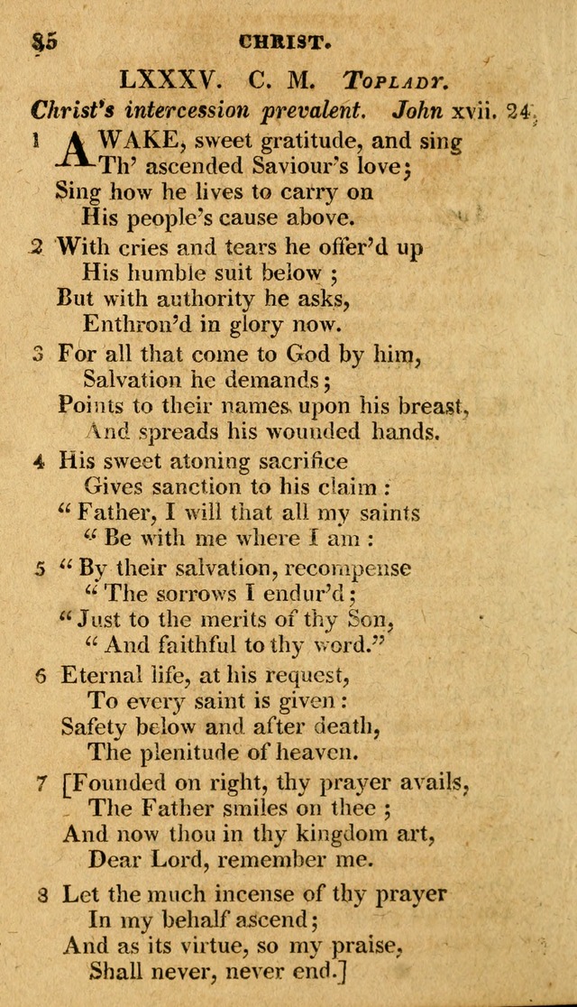 A Selection of Hymns and Spiritual Songs: in two parts, part I. containing the hymns; part II. containing the songs...(3rd ed. corr. and enl. by author) page 59