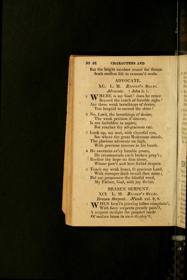 A Selection of Hymns and Spiritual Songs: in two parts, part I. containing the hymns; part II. containing the songs...(3rd ed. corr. and enl. by author) page 69