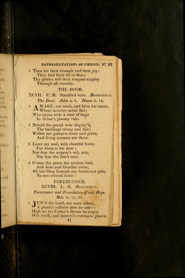 A Selection of Hymns and Spiritual Songs: in two parts, part I. containing the hymns; part II. containing the songs...(3rd ed. corr. and enl. by author) page 74