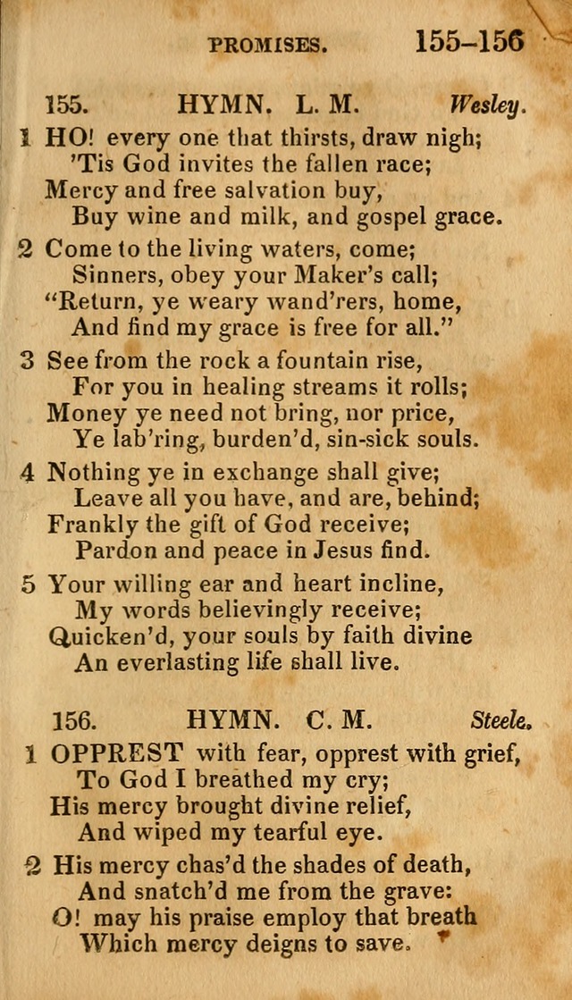 Social Hymns, and Spiritual Songs: adapted to private and public worship, selected from various authors page 111