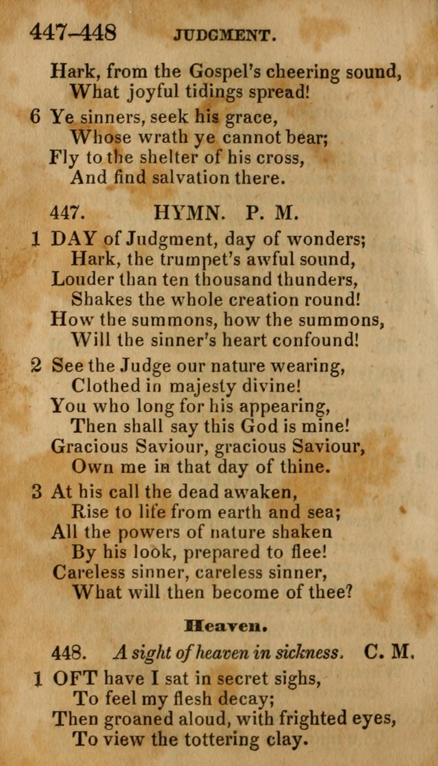Social Hymns, and Spiritual Songs: adapted to private and public worship, selected from various authors page 302