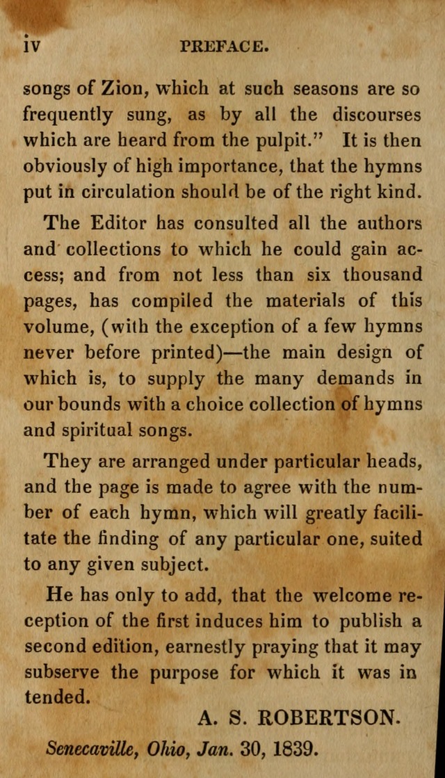 Social Hymns, and Spiritual Songs: adapted to private and public worship, selected from various authors page 4