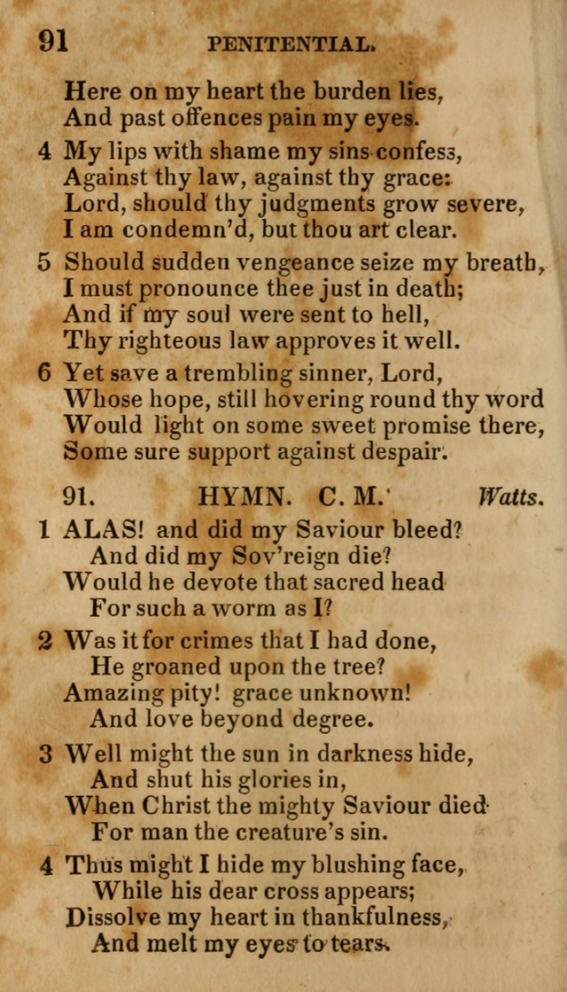 Social Hymns, and Spiritual Songs: adapted to private and public worship, selected from various authors page 68