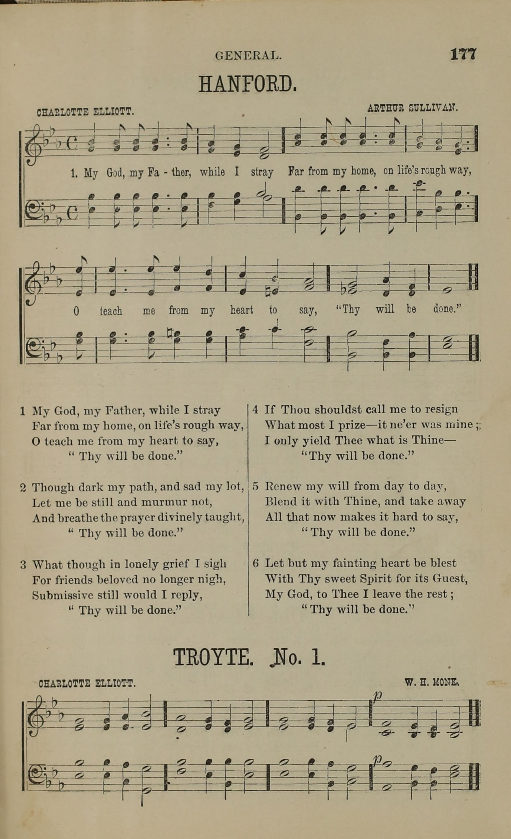 Service and Hymns for Sunday Schools page 175