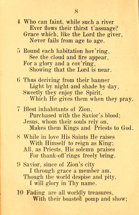 Sacred Hymns and Spiritual Songs: for the Church of Jesus Christ of Latter-Day Saints. 24th ed. page 4