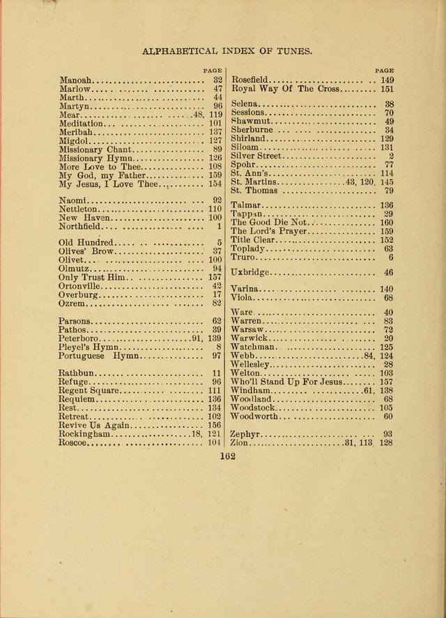 Sacred Hymns and Tunes: designed to be used by the Wesleyan Methodist Connection (or Church) of America page 162