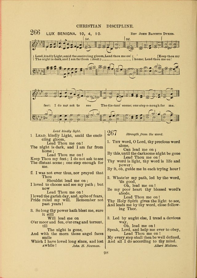 Sacred Hymns and Tunes: designed to be used by the Wesleyan Methodist Connection (or Church) of America page 98