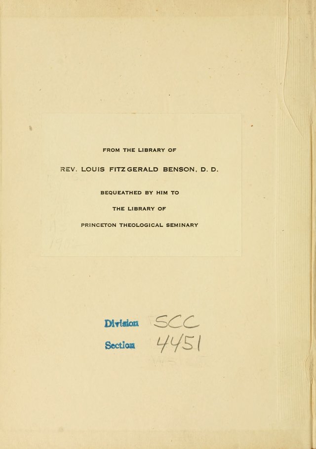 Sacred Hymns and Tunes: designed to be used by the Wesleyan Methodist Connection (or Church) of America page iii