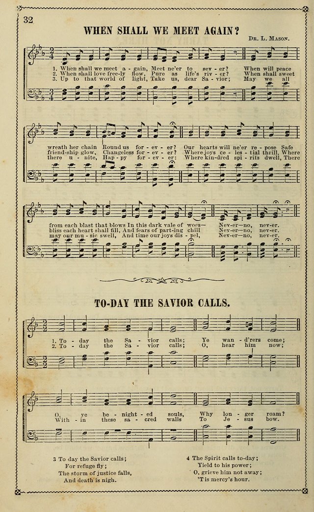Sparkling Jewels for the Sunday School: a new collection of choice music page 32