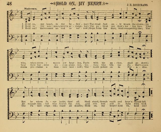 The Shining Light: a varied collection of sacred songs for Sabbath-schools, social meetings and the home circle page 48