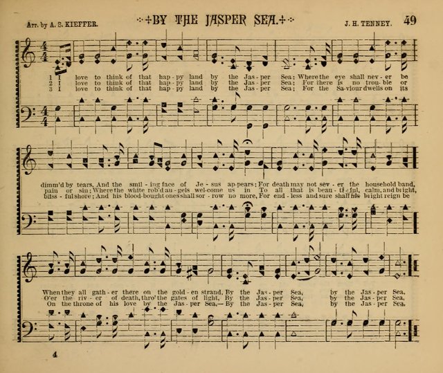 The Shining Light: a varied collection of sacred songs for Sabbath-schools, social meetings and the home circle page 49