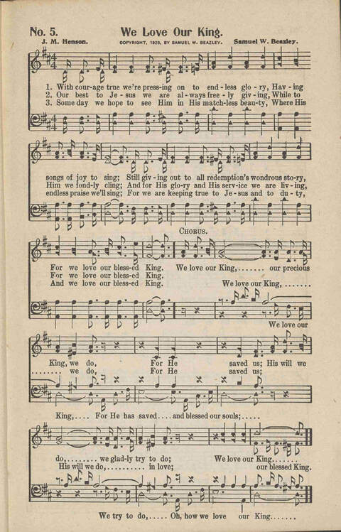 Song-Land Echoes: a rare collection of gospel songs new and old page 7