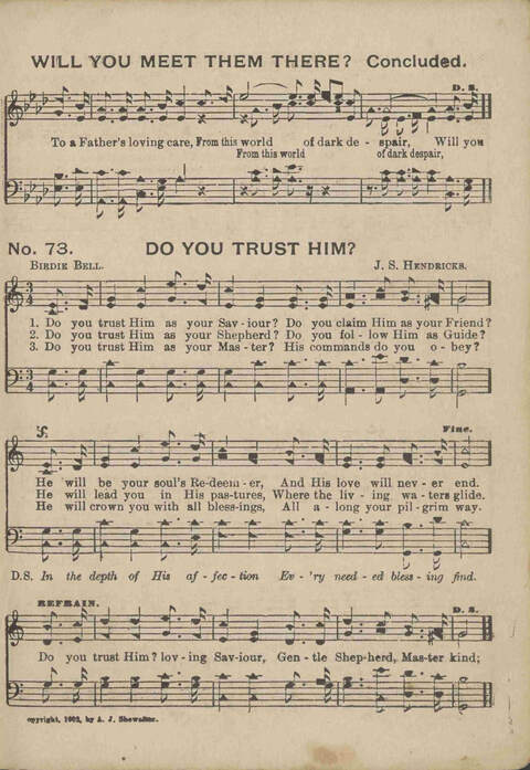 Search-Light Songs page 71