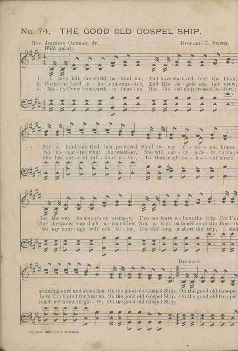 Search-Light Songs page 72