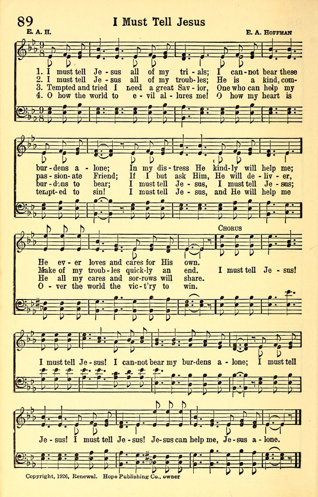 Spiritual Life Songs: of the Radio Church page 76