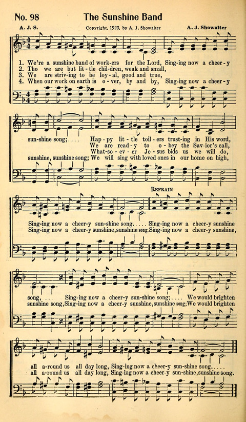 The Song-Land Way: a Collection of Choice Gospel Songs for Sunday Schools, Young People