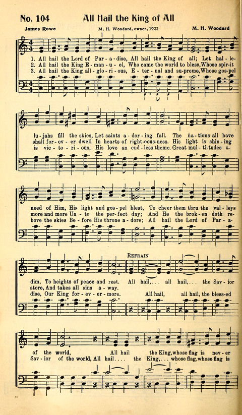 The Song-Land Way: a Collection of Choice Gospel Songs for Sunday Schools, Young People