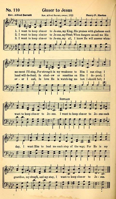 The Song-Land Way: a Collection of Choice Gospel Songs for Sunday Schools, Young People