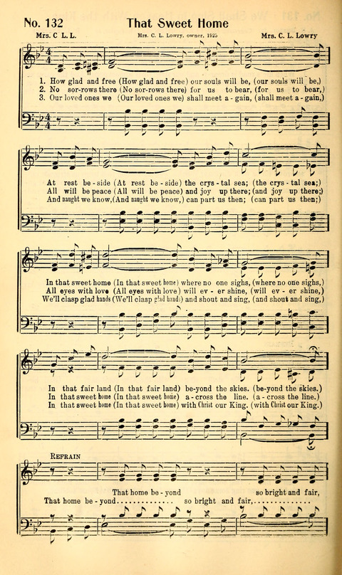 The Song-Land Way: a Collection of Choice Gospel Songs for Sunday Schools, Young People