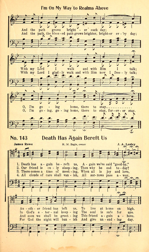 The Song-Land Way: a Collection of Choice Gospel Songs for Sunday Schools, Young People