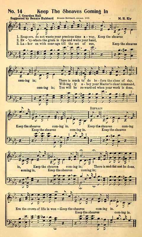 The Song-Land Way: a Collection of Choice Gospel Songs for Sunday Schools, Young People