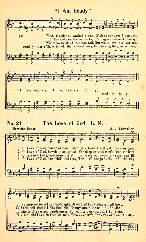The Song-Land Way: a Collection of Choice Gospel Songs for Sunday Schools, Young People