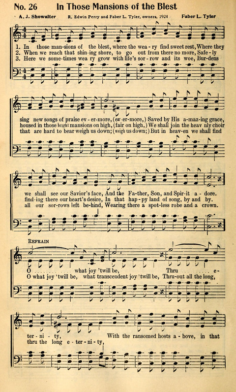 The Song-Land Way: a Collection of Choice Gospel Songs for Sunday Schools, Young People