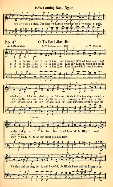 The Song-Land Way: a Collection of Choice Gospel Songs for Sunday Schools, Young People