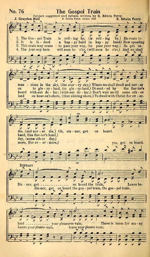 The Song-Land Way: a Collection of Choice Gospel Songs for Sunday Schools, Young People