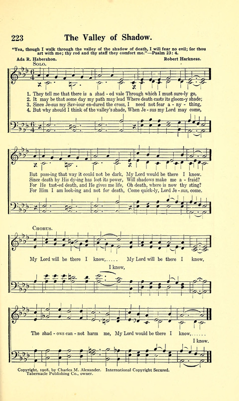 The Sheet Music of Heaven (Spiritual Song): The Mighty Triumphs of Sacred Song page 209