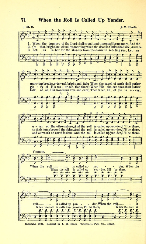 The Sheet Music of Heaven (Spiritual Song): The Mighty Triumphs of Sacred Song page 68