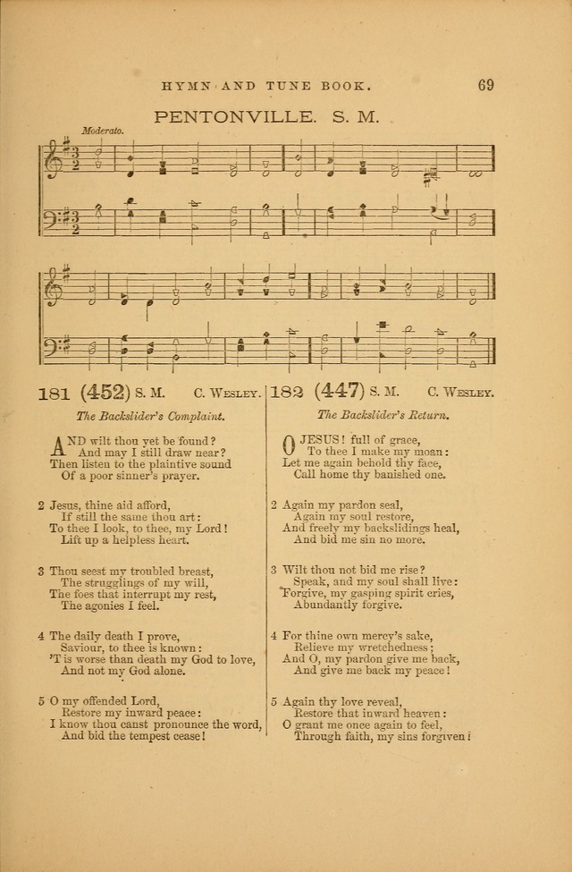 The Southern Methodist hymn and tune book: a collection of the best and most popular hymns and tunes, for public and family worship page 76