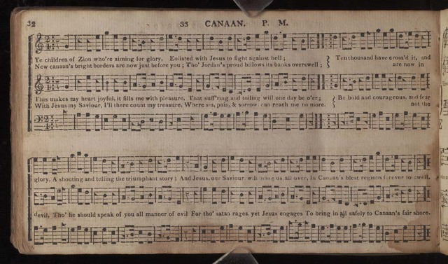 Songs of Zion: being a small collection of tunes, principally original; with appropriate lines, adapted to divine worship page 25