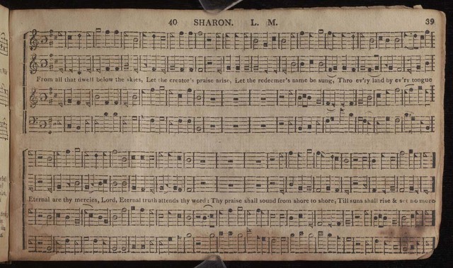Songs of Zion: being a small collection of tunes, principally original; with appropriate lines, adapted to divine worship page 32