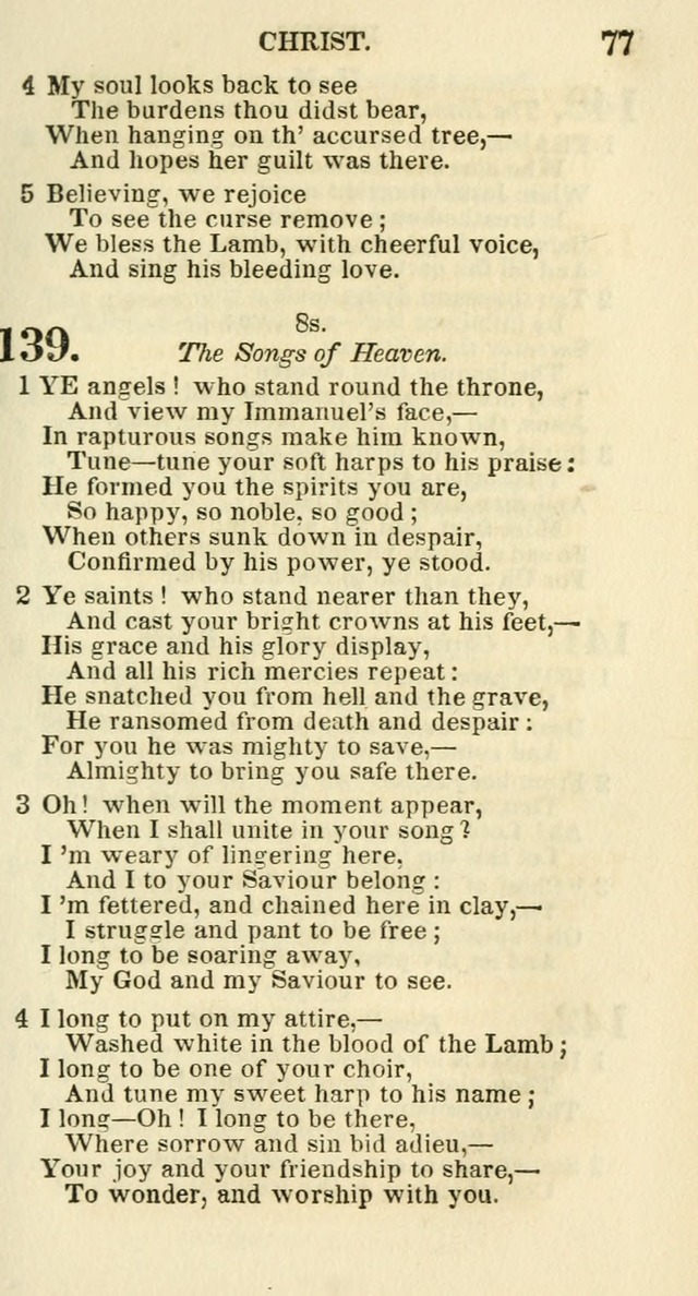 Social Psalmist: or hymns, selected for the private use and social meetings of evangelical Christians page 79