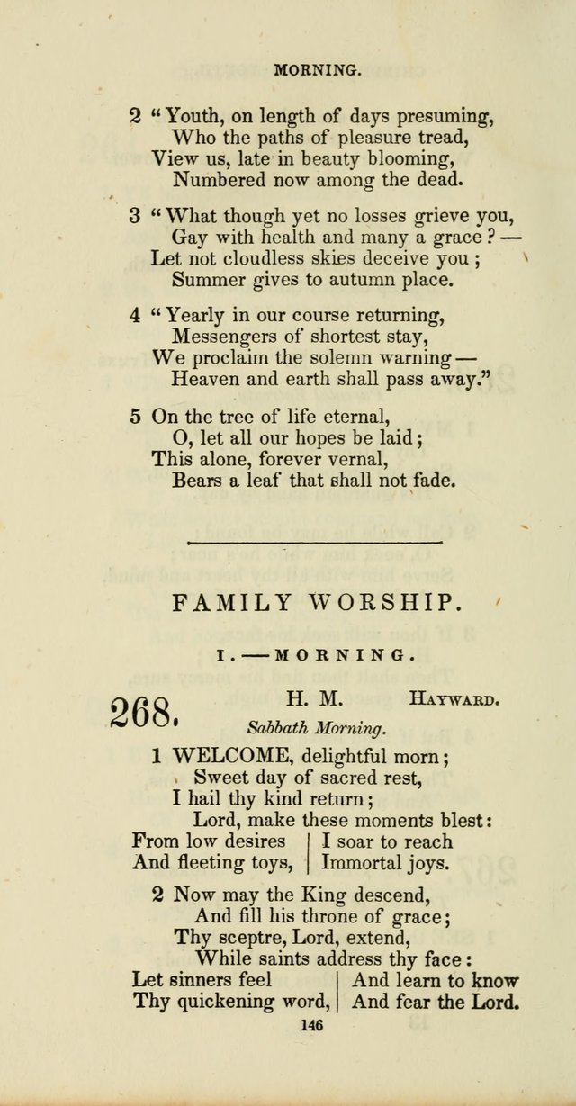 The Social Psalmist: a new selection of hymns for conference meetings and family worship page 146