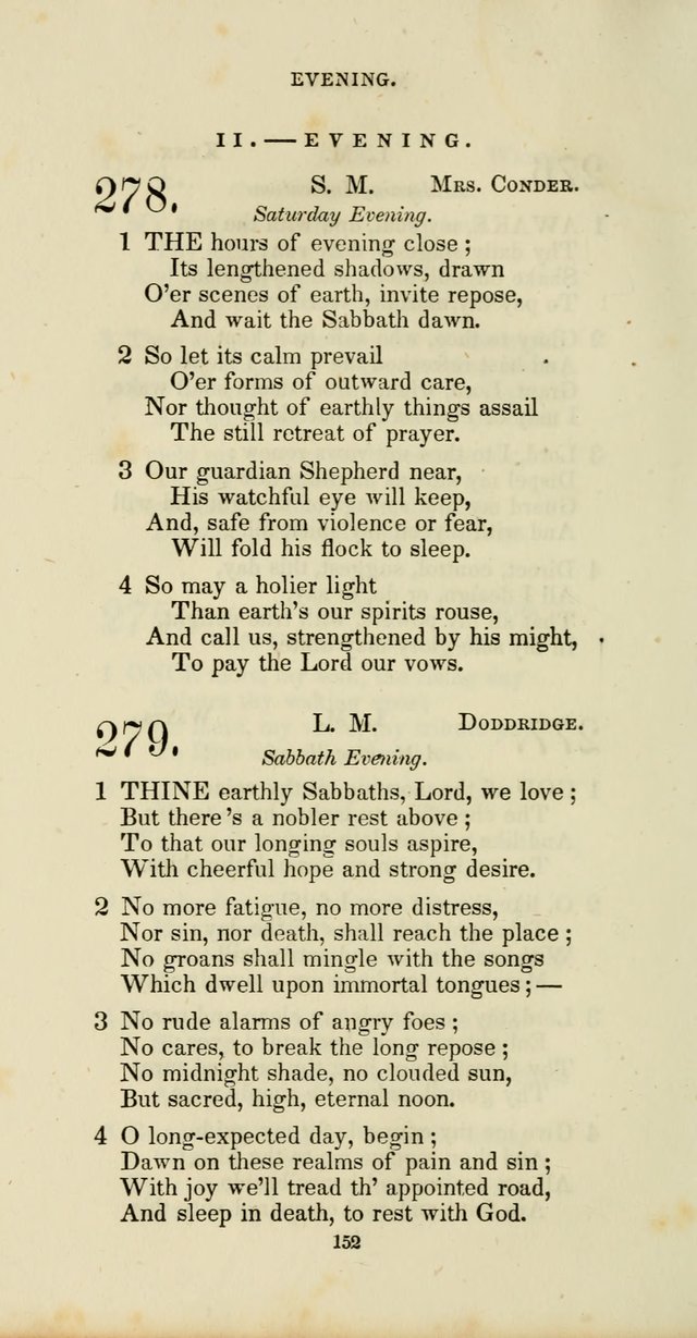The Social Psalmist: a new selection of hymns for conference meetings and family worship page 152