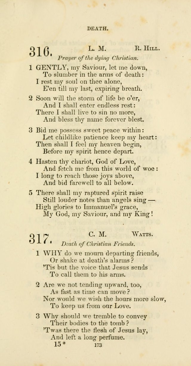The Social Psalmist: a new selection of hymns for conference meetings and family worship page 173