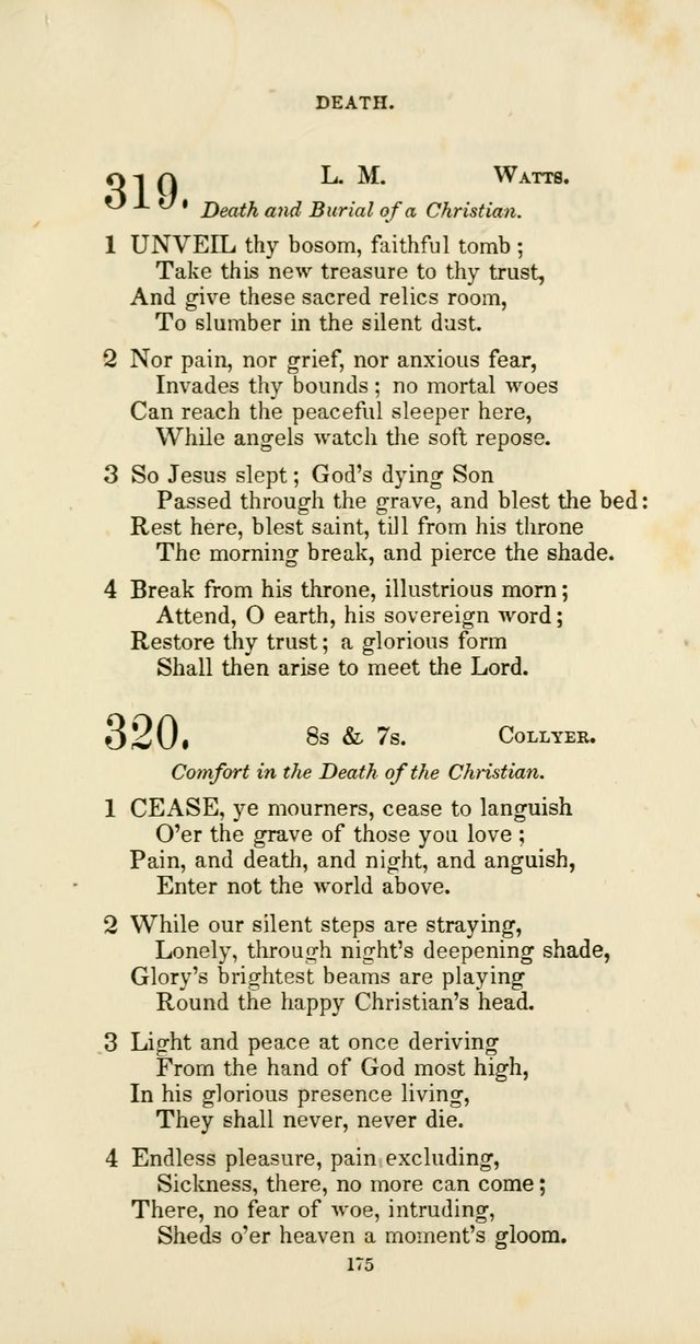 The Social Psalmist: a new selection of hymns for conference meetings and family worship page 175