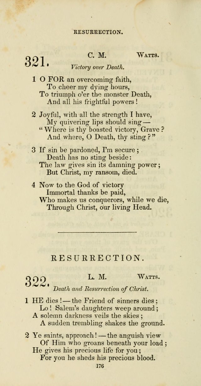 The Social Psalmist: a new selection of hymns for conference meetings and family worship page 176