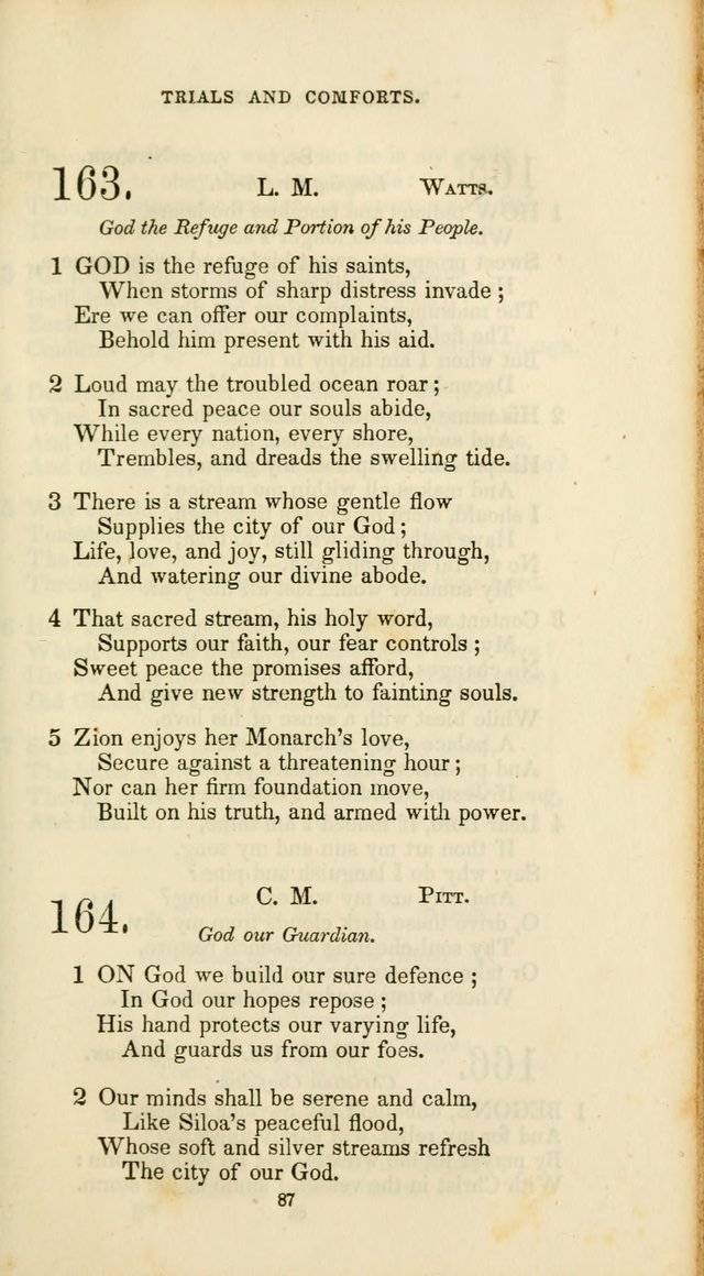 The Social Psalmist: a new selection of hymns for conference meetings and family worship page 87