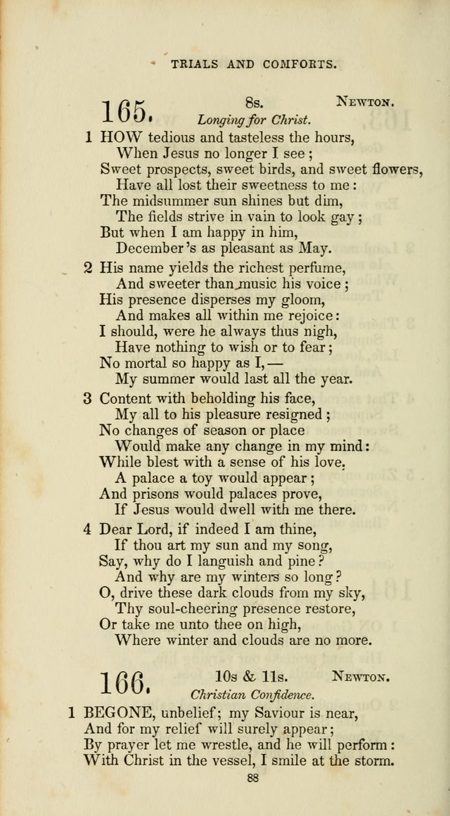 The Social Psalmist: a new selection of hymns for conference meetings and family worship page 88