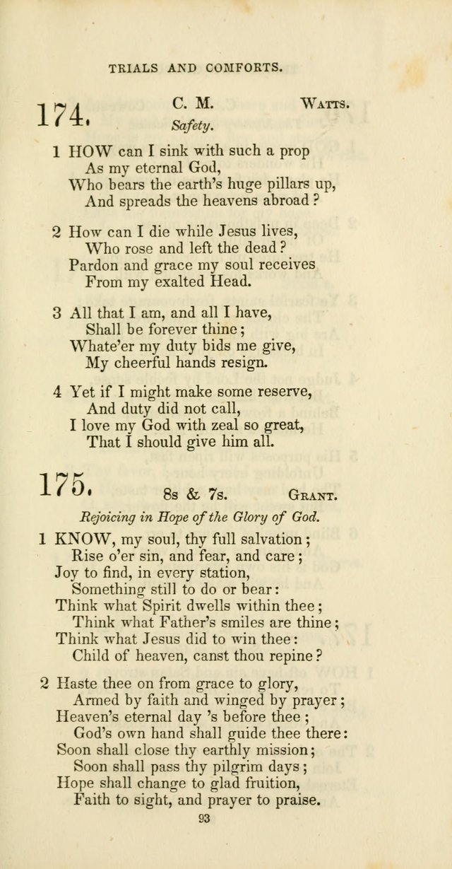 The Social Psalmist: a new selection of hymns for conference meetings and family worship page 93