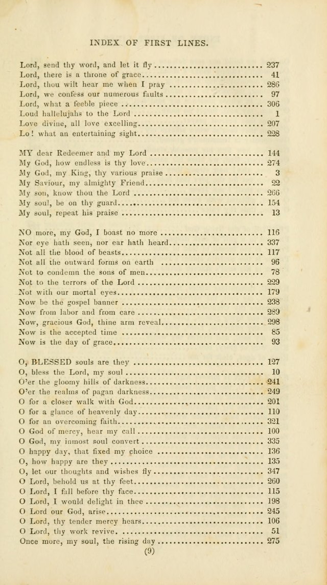 The Social Psalmist: a new selection of hymns for conference meetings and family worship page xv