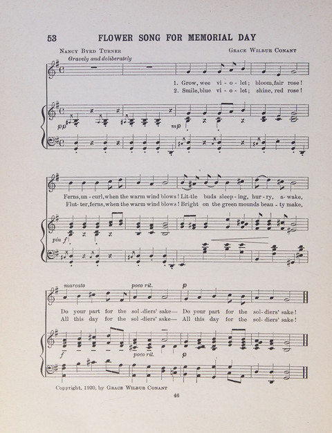 Song and Play for Children: for Sunday and weekday use page 46