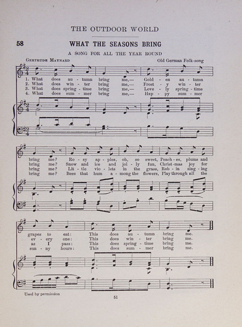 Song and Play for Children: for Sunday and weekday use page 51
