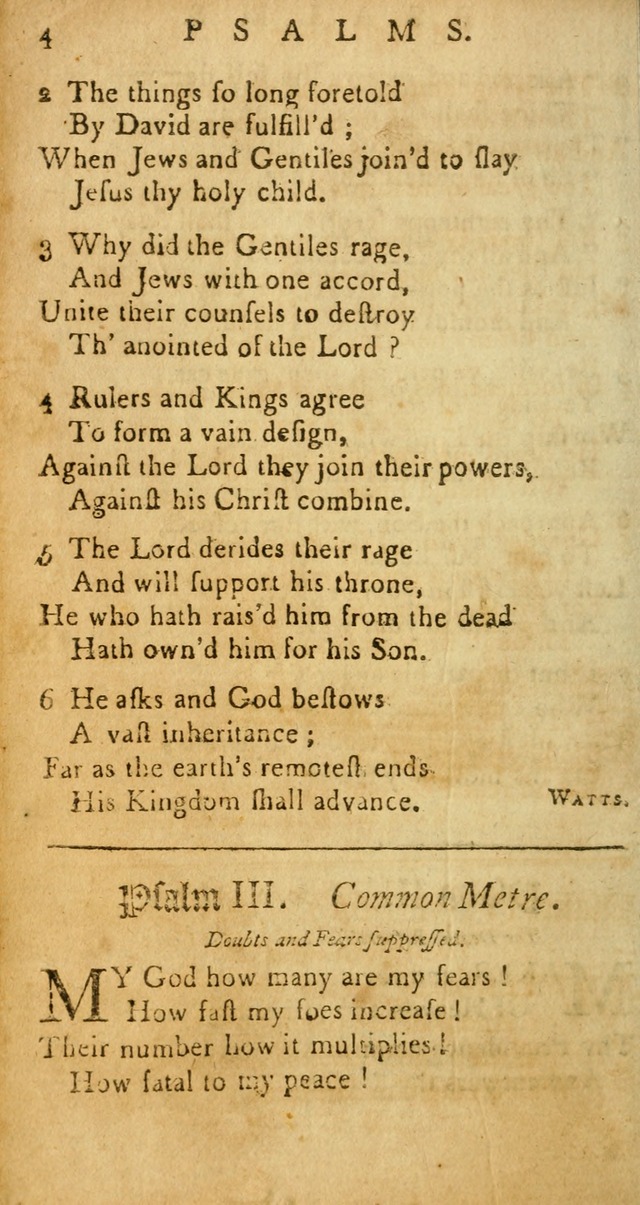 Sacred Poetry: consisting of psalms and hymns, adapted to Christian devotion, in public and private, selected from the best authors, with variations and additions page 4