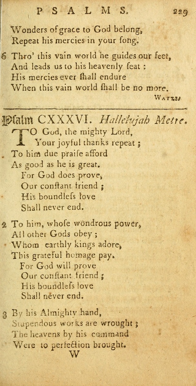 Sacred Poetry: Consisting of Psalms and Hymns, Adapted to Christian        Devotion, in Public and Private. 2nd ed. page 233